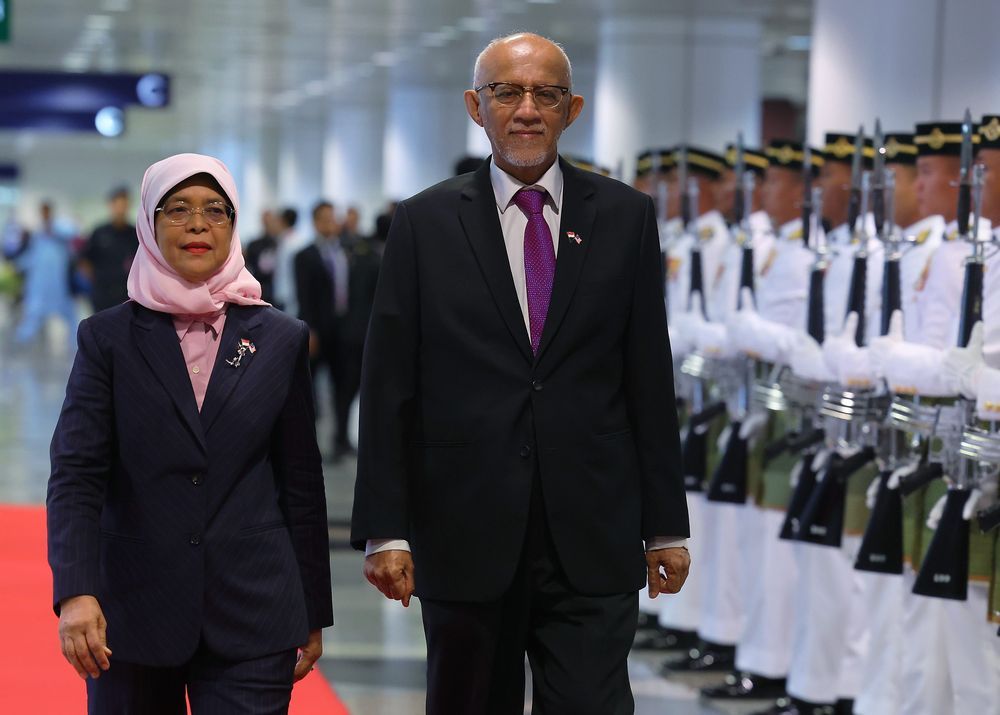 singapore president visit malaysia